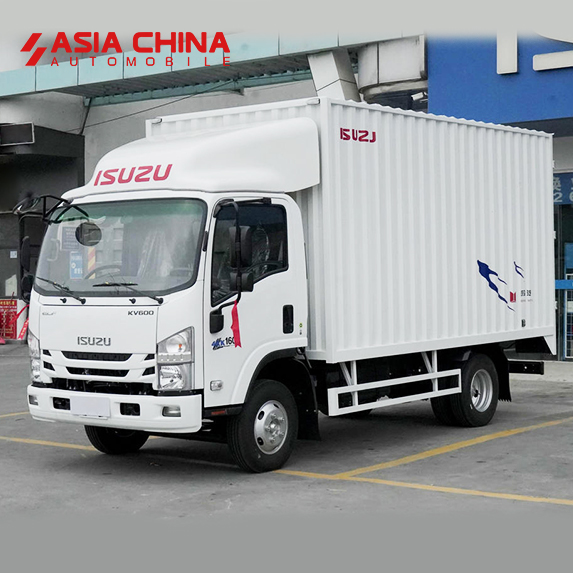 Isuzu ELF KV600 грузовик-фургон с двигателем 4K шасси с кузовом