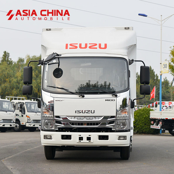 Qingling Isuzu ELF M100 Фургон 4x2 Грузовик для перевозки грузов