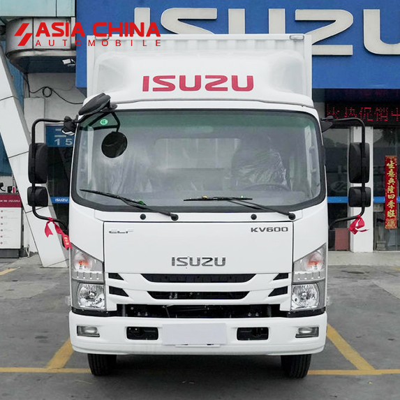Isuzu ELF KV600 грузовик-фургон с двигателем 4K шасси с кузовом