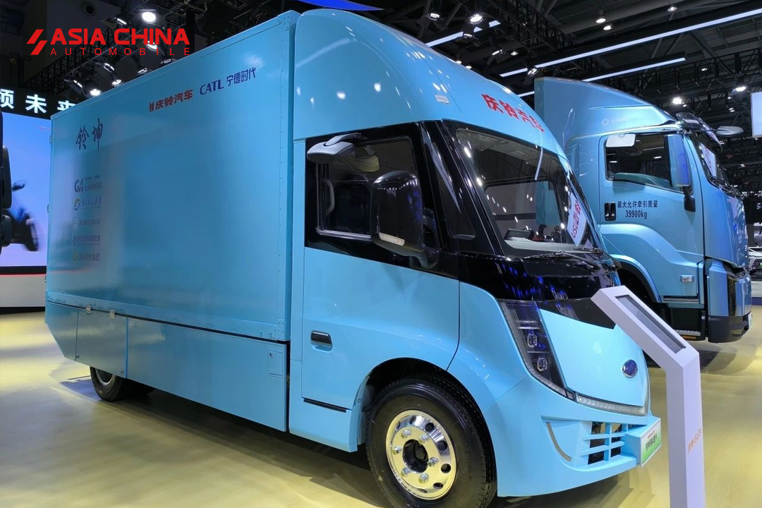 Электрический легкий грузовик Isuzu Lingkun