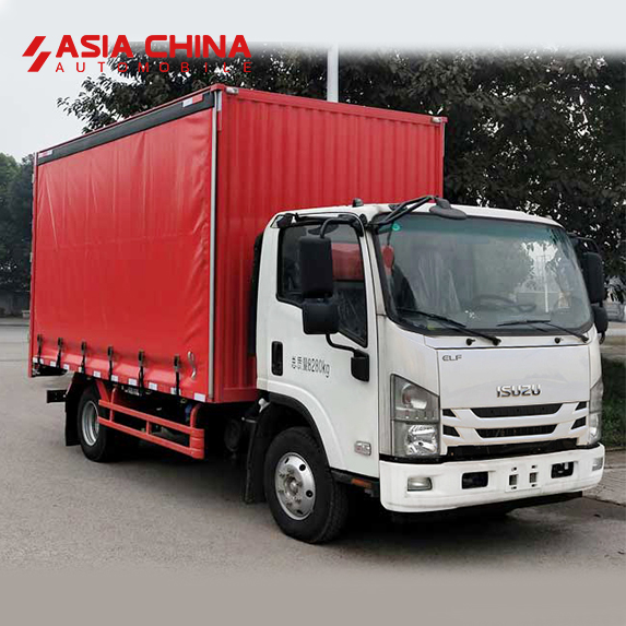 Isuzu Грузовик для перевозки бутилированных напитков