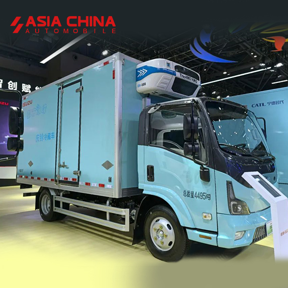 Isuzu EVM100 электрический рефрижераторный грузовик